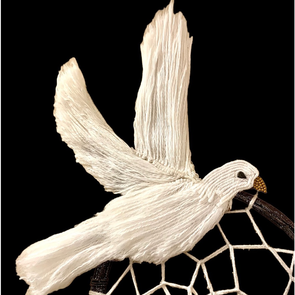 Honey Suckle White Dove Dreamcatcher